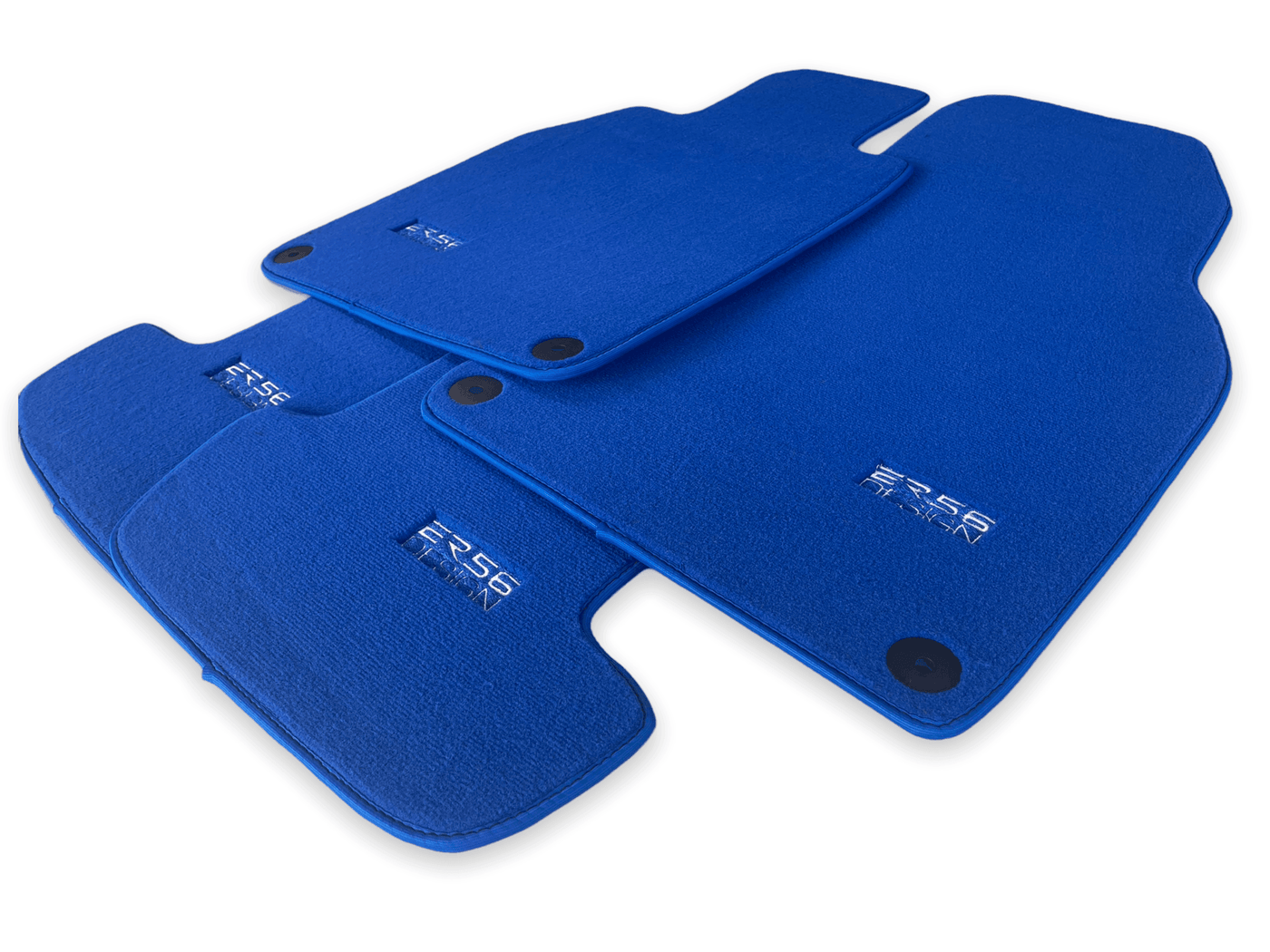 Blue Floor Mats for Porsche Cayenne (2003-2010) | ER56 Design - AutoWin