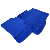 Blue Mats For BMW 5 Series E28 Sedan With M Package - AutoWin