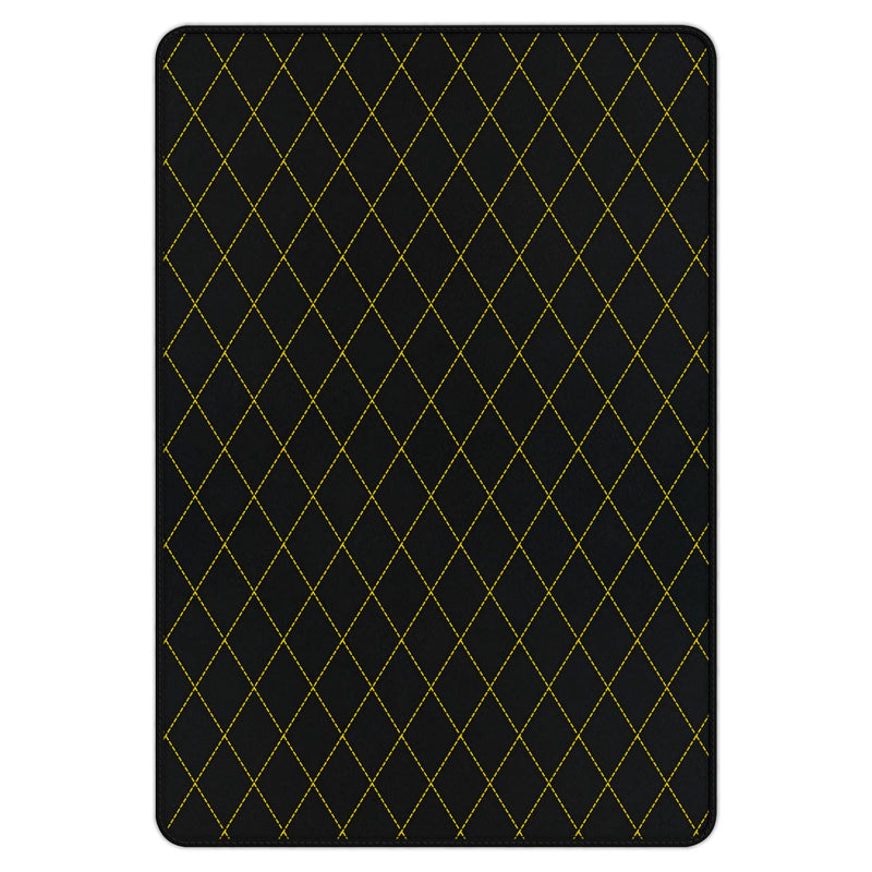Customizable Leather Trunk Floor Mats with Single Diamond Pattern for Ferrari 458 Speciale (2012-2015)