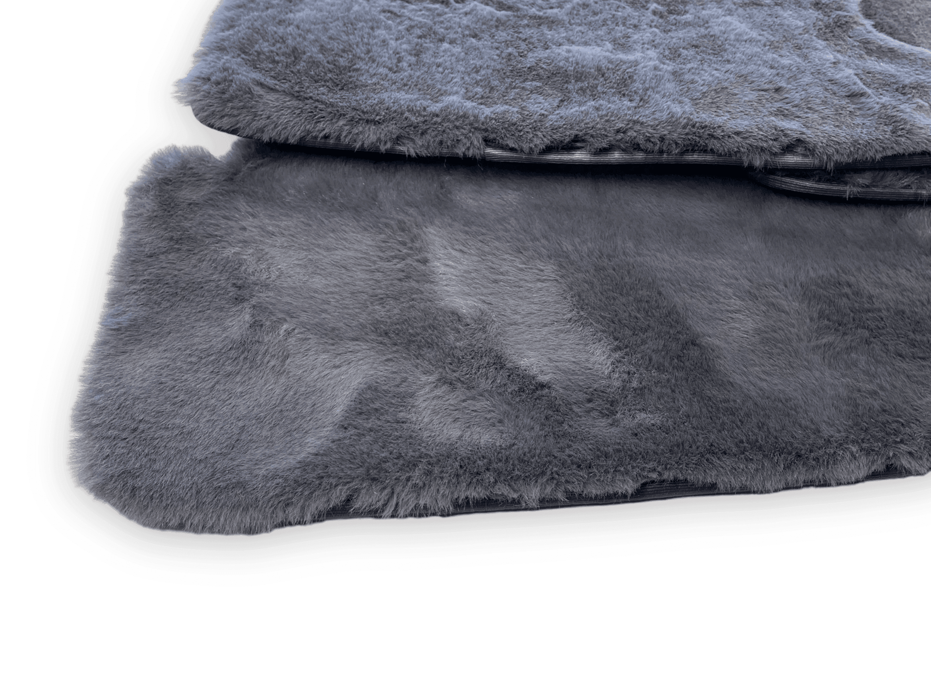 Dark Gray Sheepskin Floor Mats For Rolls Royce Spectre (2023-2024) Er56 Design Brand - AutoWin