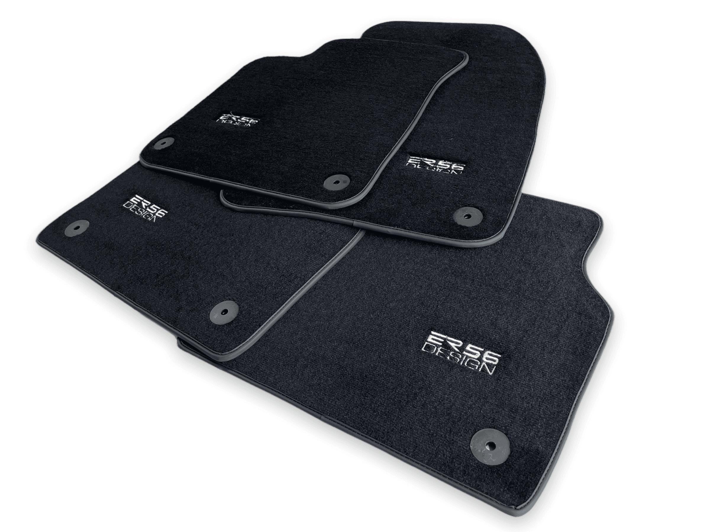 Floor Mats for Audi A4 - B7 Sedan (2005-2008) ER56 Design - AutoWin