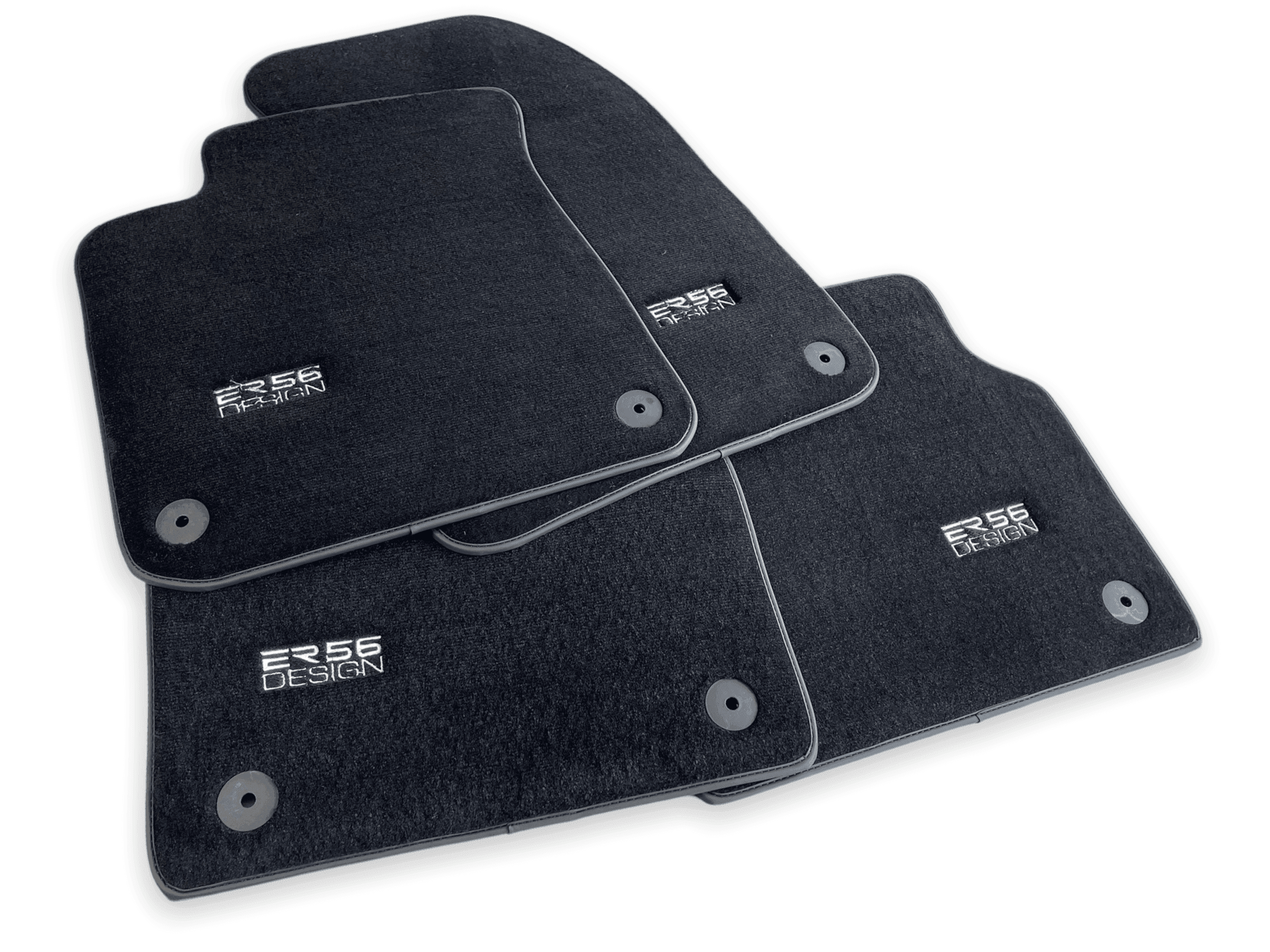Floor Mats for Audi A4 - B7 Sedan (2005-2008) ER56 Design - AutoWin