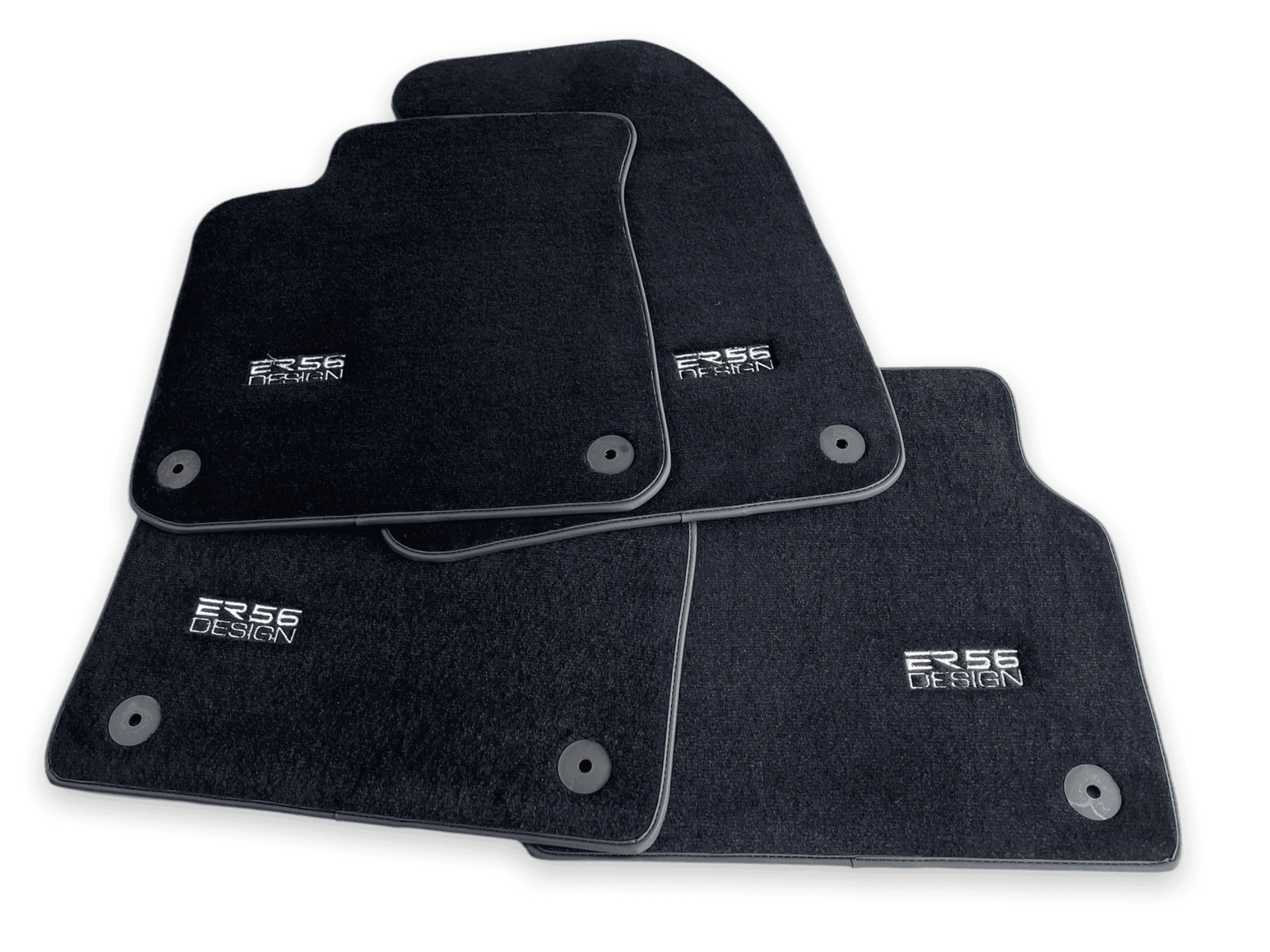 Floor Mats for Audi A4 - B8 Sedan (2008-2015) ER56 Design - AutoWin