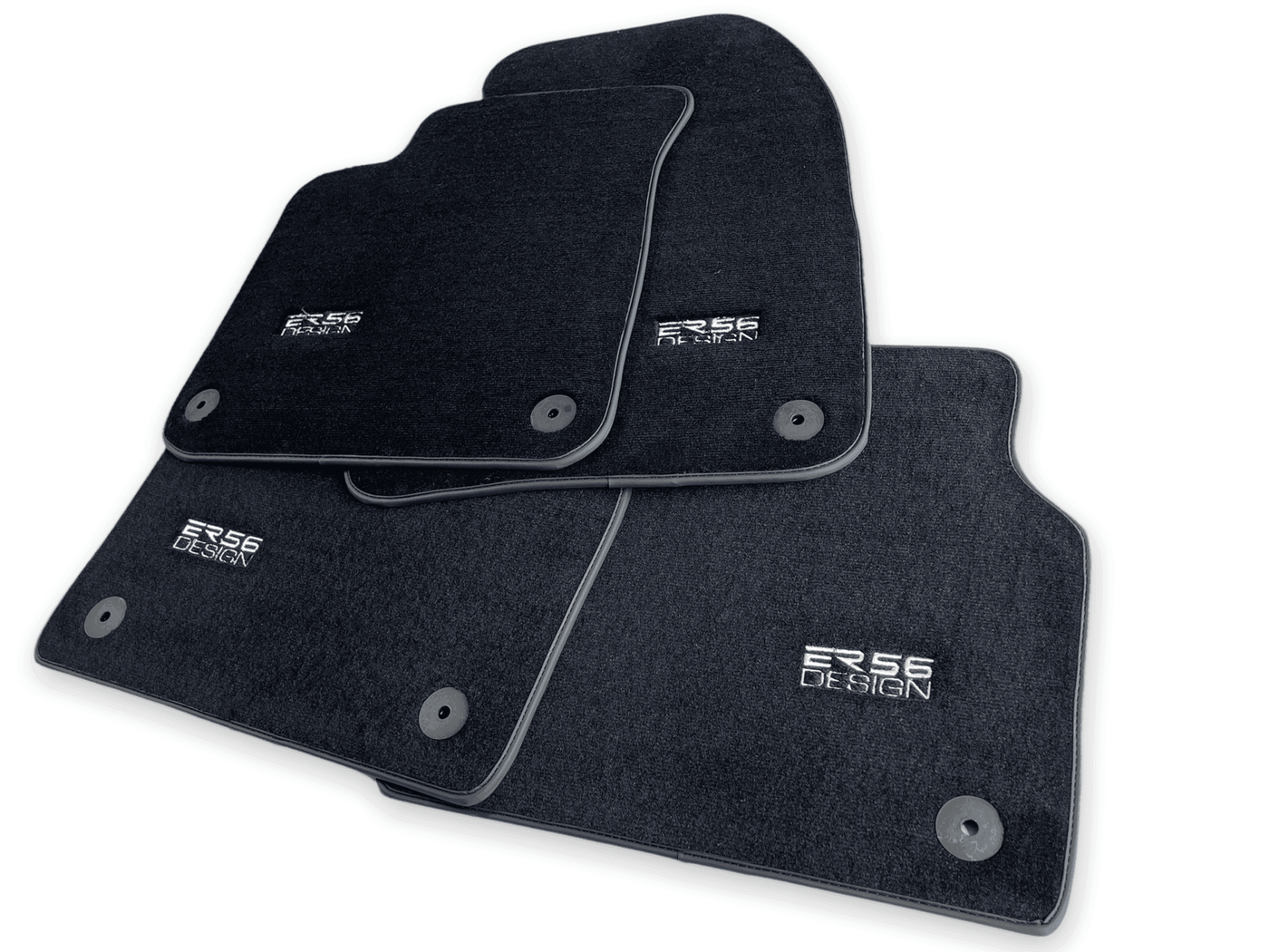 Floor Mats for Audi A6 - C5 Sedan Facelift (2002-2004) ER56 Design - AutoWin