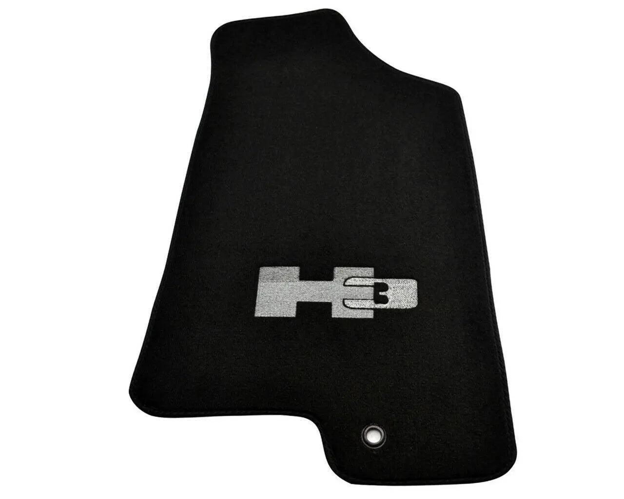 Floor Mats For Hummer H3 2005-2010 Tailored Black Carpets - AutoWin