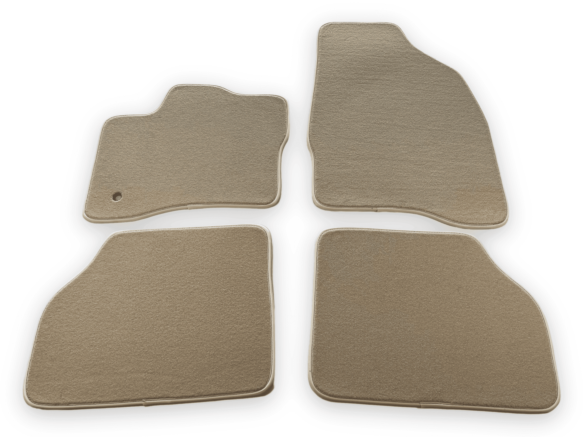 Floor Mats for Lincoln Navigator (1998-2024) Beige Tailored Carpets - AutoWin