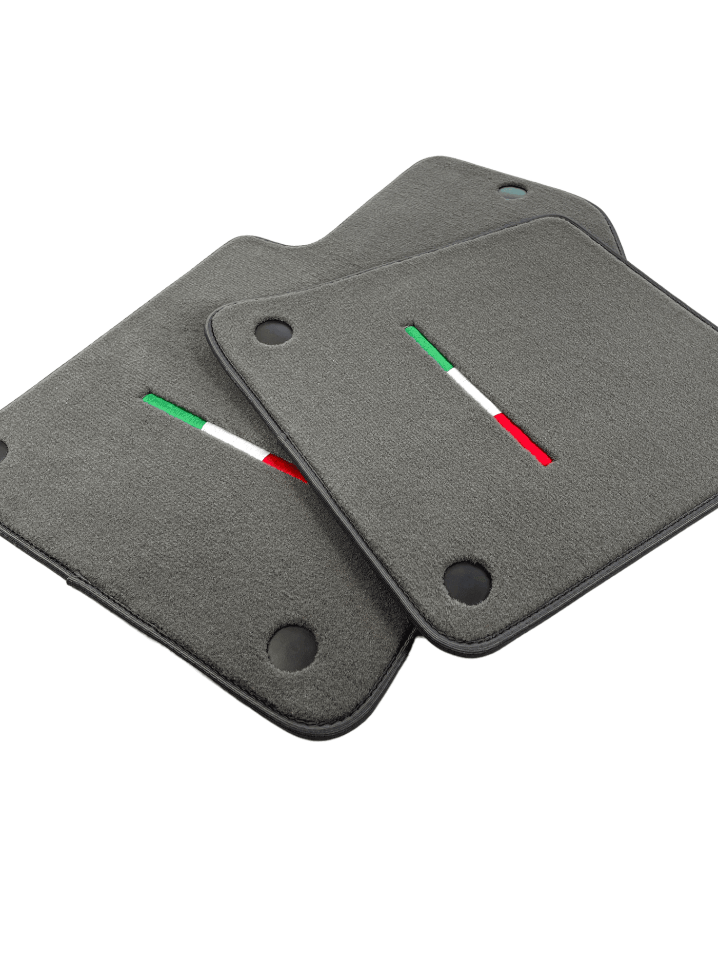 Gray Floor Mats For Ferrari 612 Scaglietti 2005-2011 Italian Edition - AutoWin