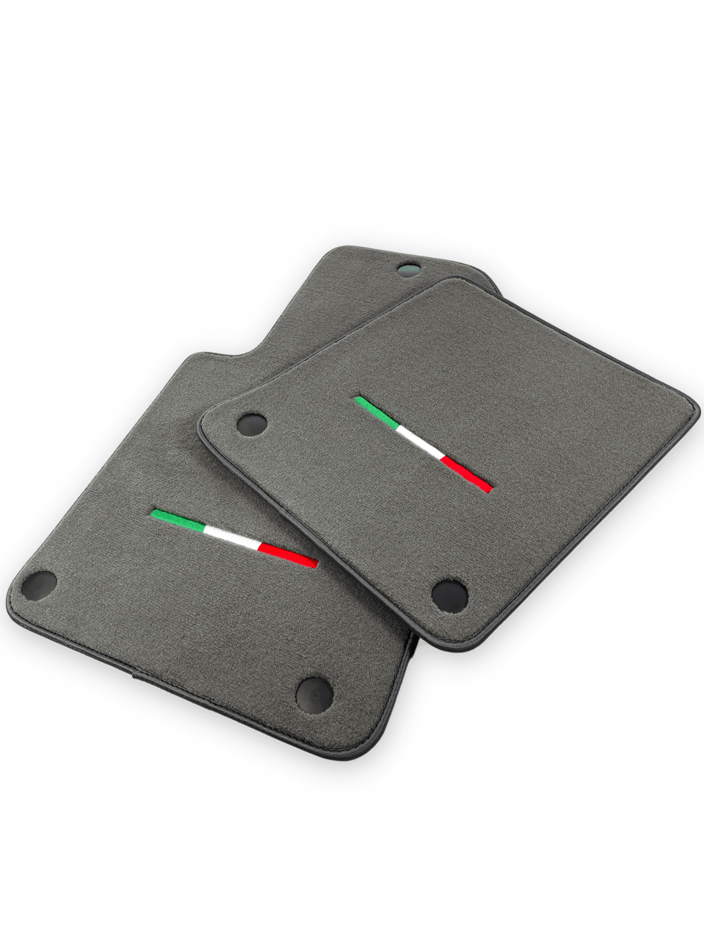 Gray Floor Mats For Ferrari 612 Scaglietti 2005-2011 Italian Edition - AutoWin