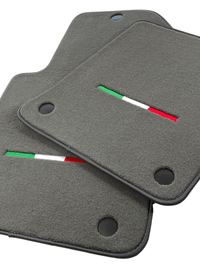 Gray Floor Mats For Ferrari 612 Scaglietti 2005-2011 Italian Edition - AutoWin