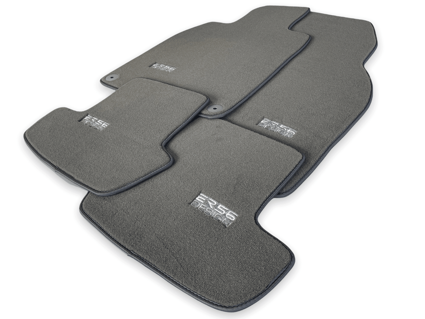 Gray Floor Mats for Porsche Cayenne (2003-2010) | ER56 Design - AutoWin