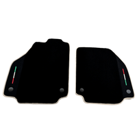 Black Floor Mats For Ferrari 488 Spider 2015-2022 - AutoWin