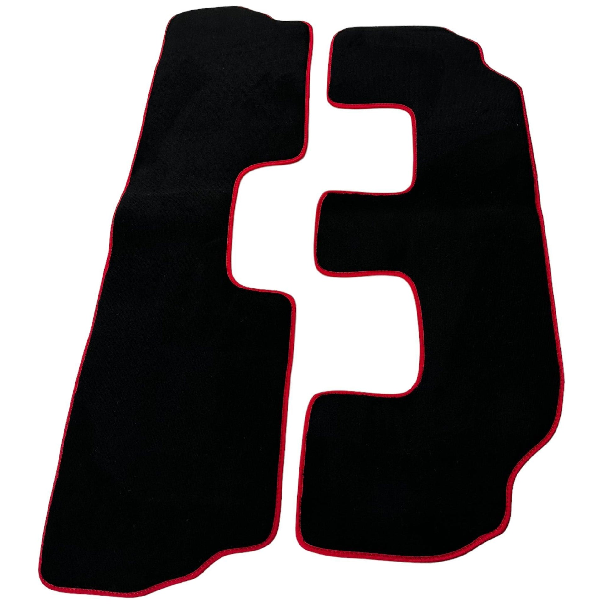 Black Floor Mats For Toyota Corolla Verso (2004-2009) ER56 Design - AutoWin