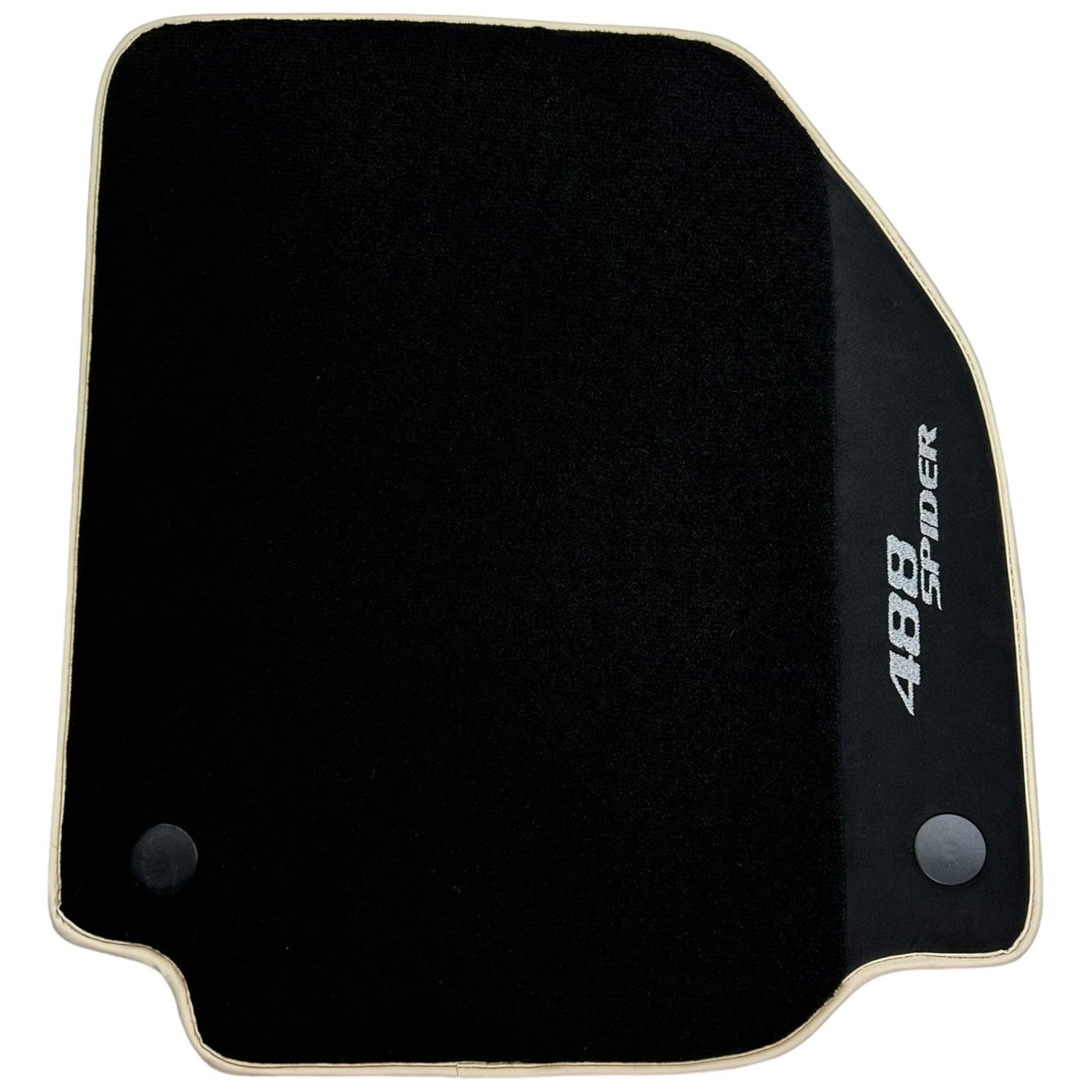 Black Floor Mats For Ferrari 488 Spider 2015-2022 - AutoWin