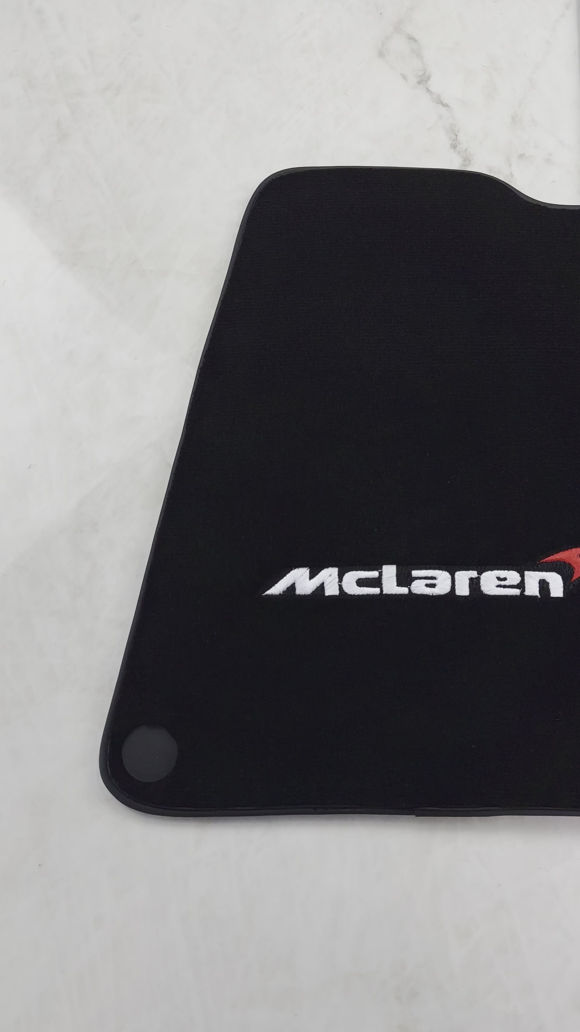 Black Floor Mats For McLaren 650S - AutoWin.EU