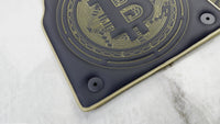 Leather Floor Mats for Lamborghini Aventador with Bitcoin Sewing