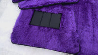 Violet Sheepskin Floor Mats for Rolls-Royce Wraith (2013-2023)