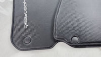 Carbon Fiber Leather Floor Mats For Ferrari 812 Superfast