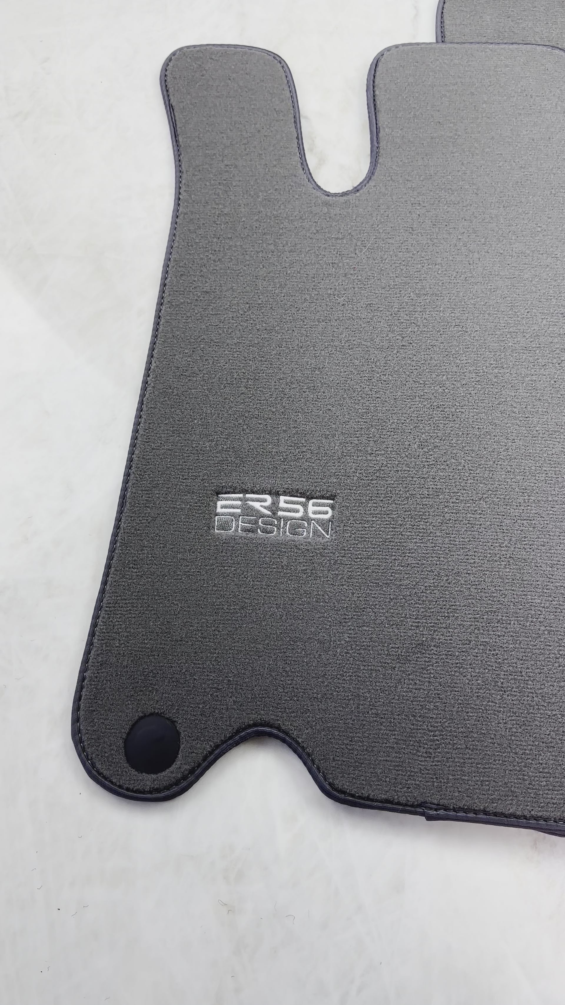 Grey Floor Mats For Mercedes-Benz SL-Class R230 (2001-2012) | ER56 Design - AutoWin