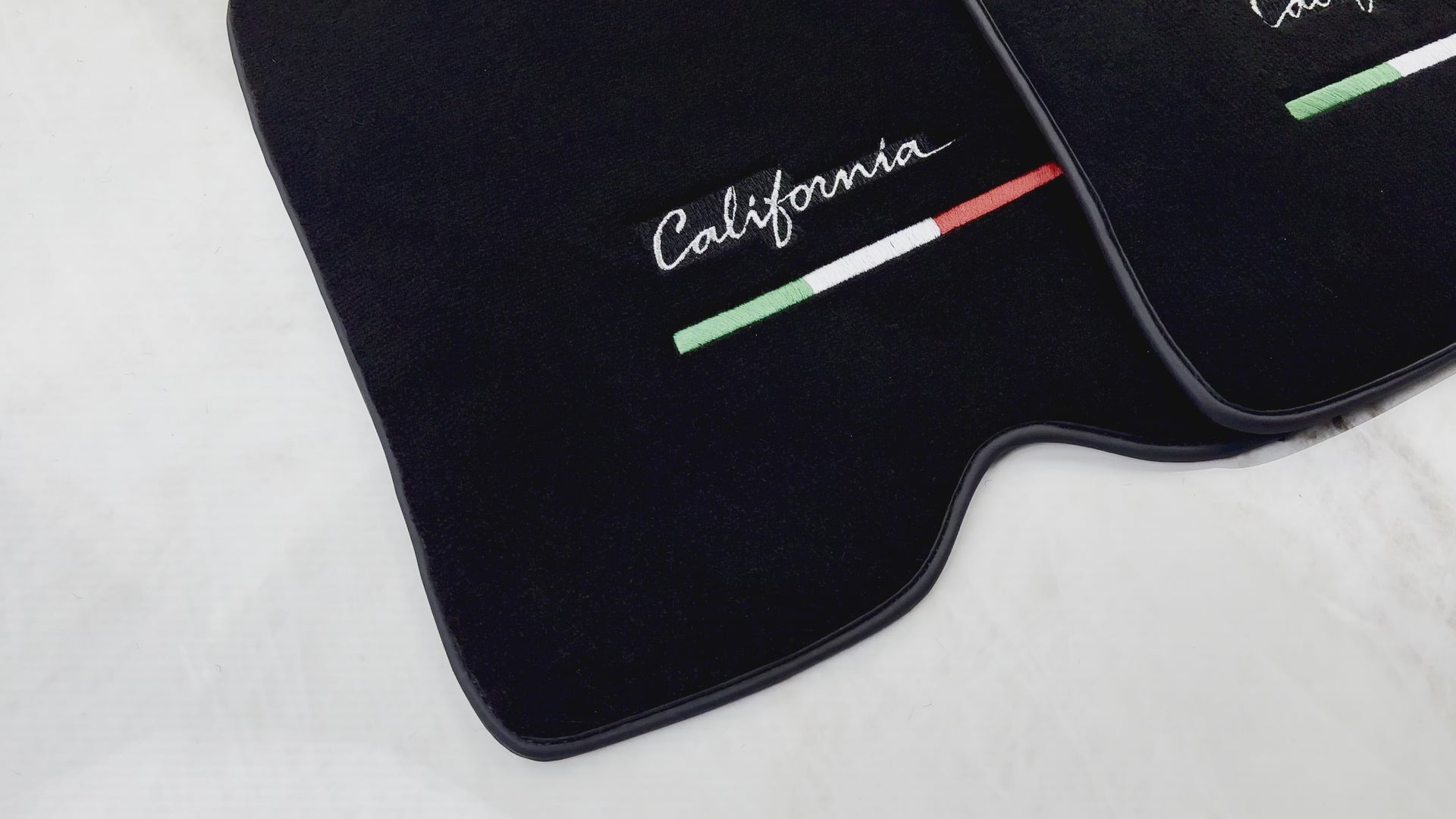 Black Floor Mats for Ferrari California (2008-2014) | Right Hand Drive - AutoWin