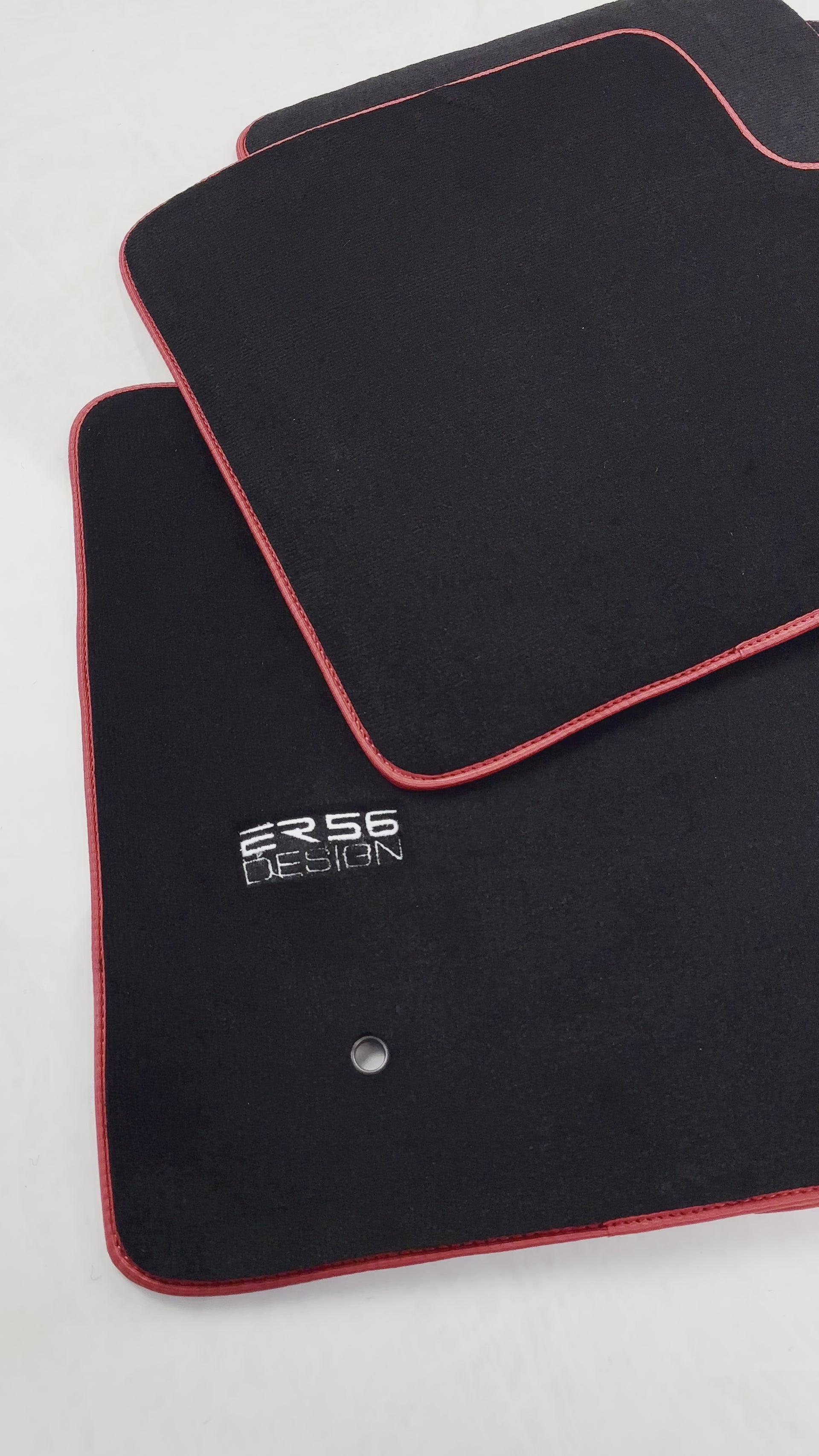 Black Floor Mats For Toyota Corolla E12 (2001-2007) ER56 Design - ER56 Design