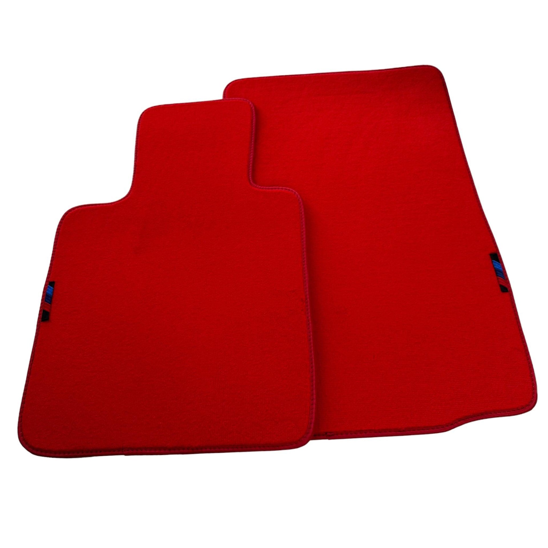 Red Floor Mats For BMW Z4 Series G29 With M Package AutoWin Brand - AutoWin