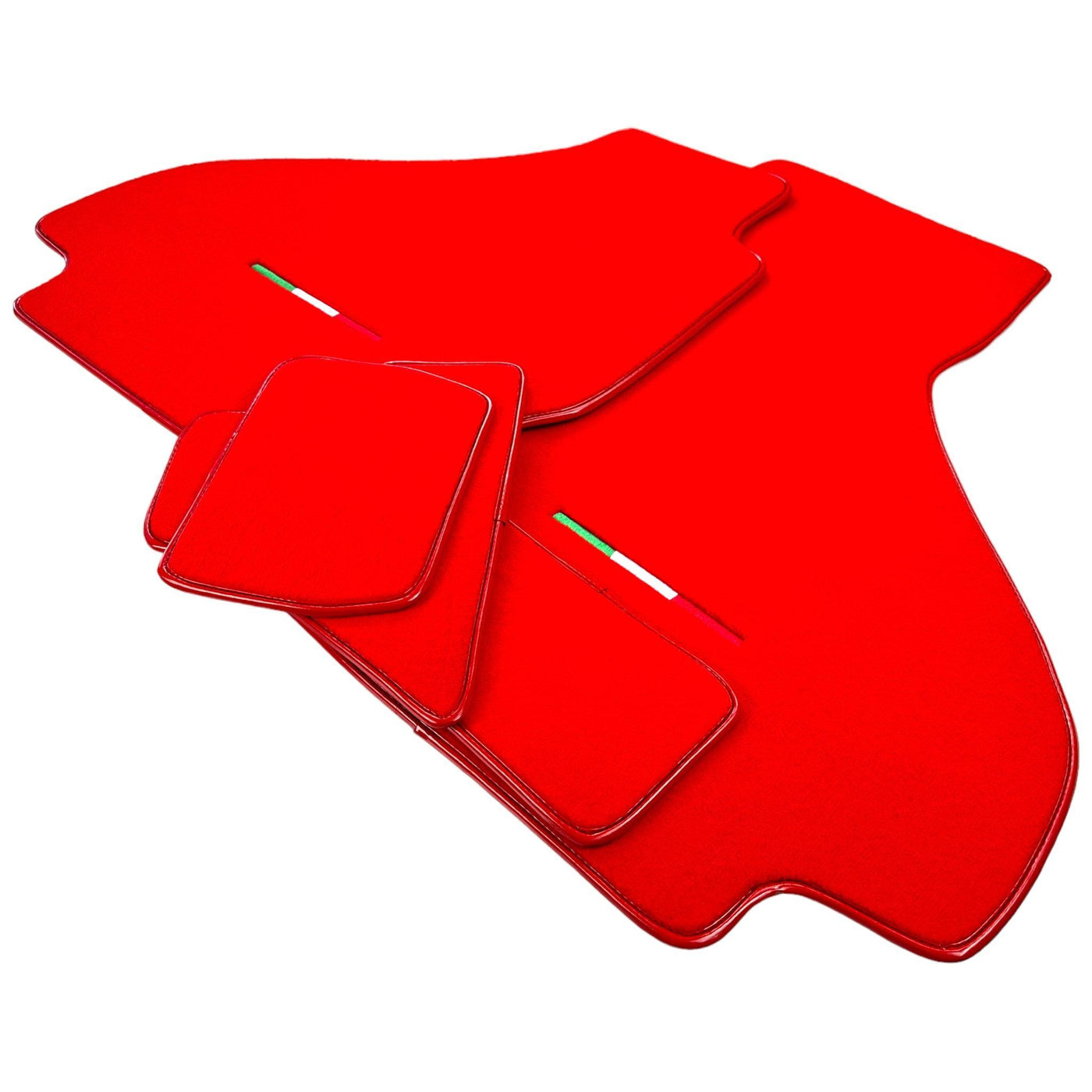 Red Floor Mats For Ferrari 512 TR 1992-1994 - AutoWin