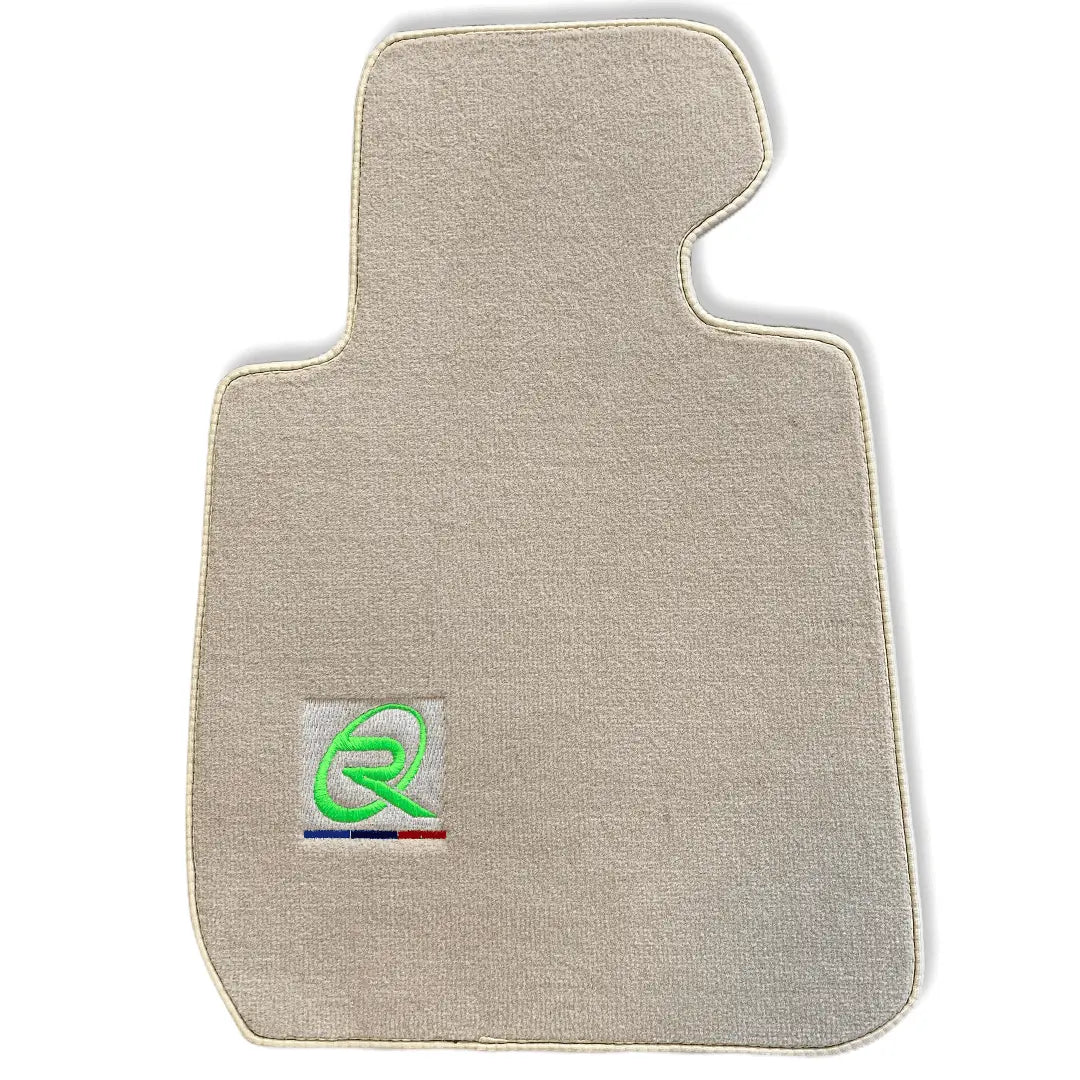 Beige Floor Mats For BMW 4 Series F32 Tailored Set Perfect Fit Green - AutoWin