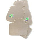 Beige Floor Mats For BMW X5 Series E70 Tailored Set Perfect Fit - AutoWin