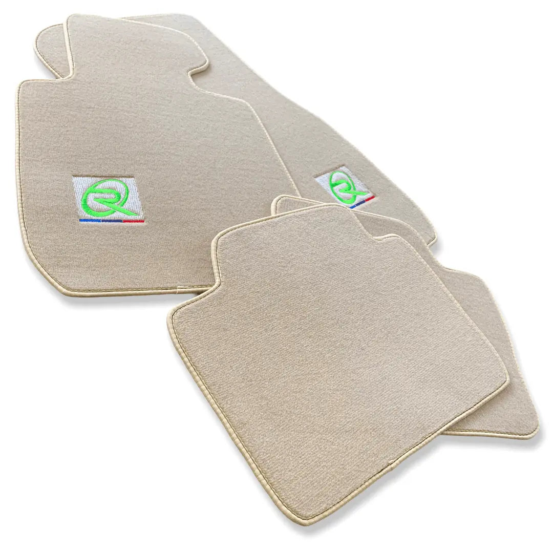 Beige Floor Mats For BMW X5 Series E70 Tailored Set Perfect Fit - AutoWin