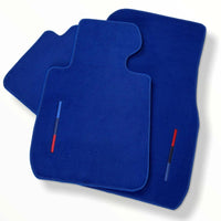 Blue Floor Mats For BMW 3 Series E93 With M Package - AutoWin