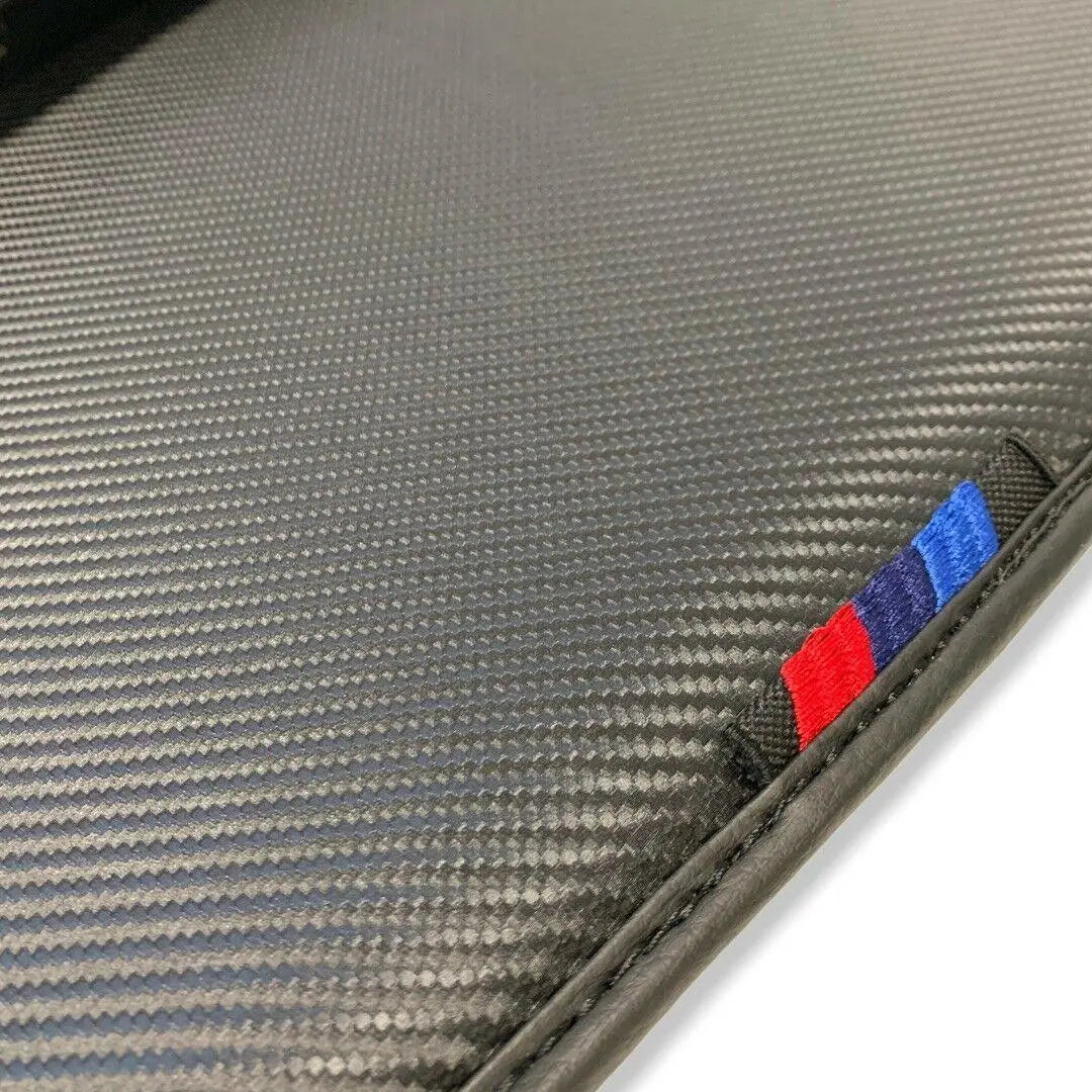 Floor Mats For BMW 2 Series F45 Autowin Brand Carbon Fiber Leather - AutoWin