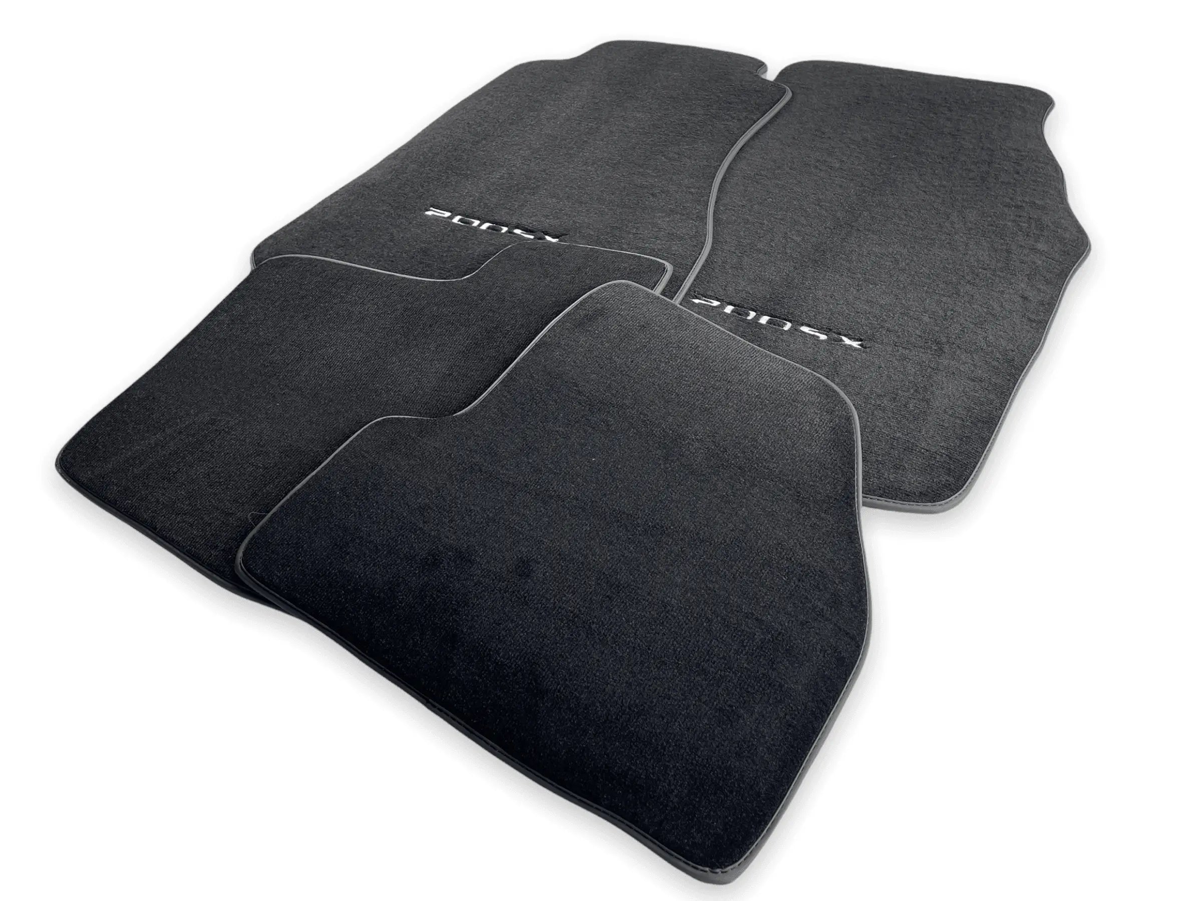 Floor Mats For Nissan 200 SX (1995-2000) Tailored Black Carpets - AutoWin