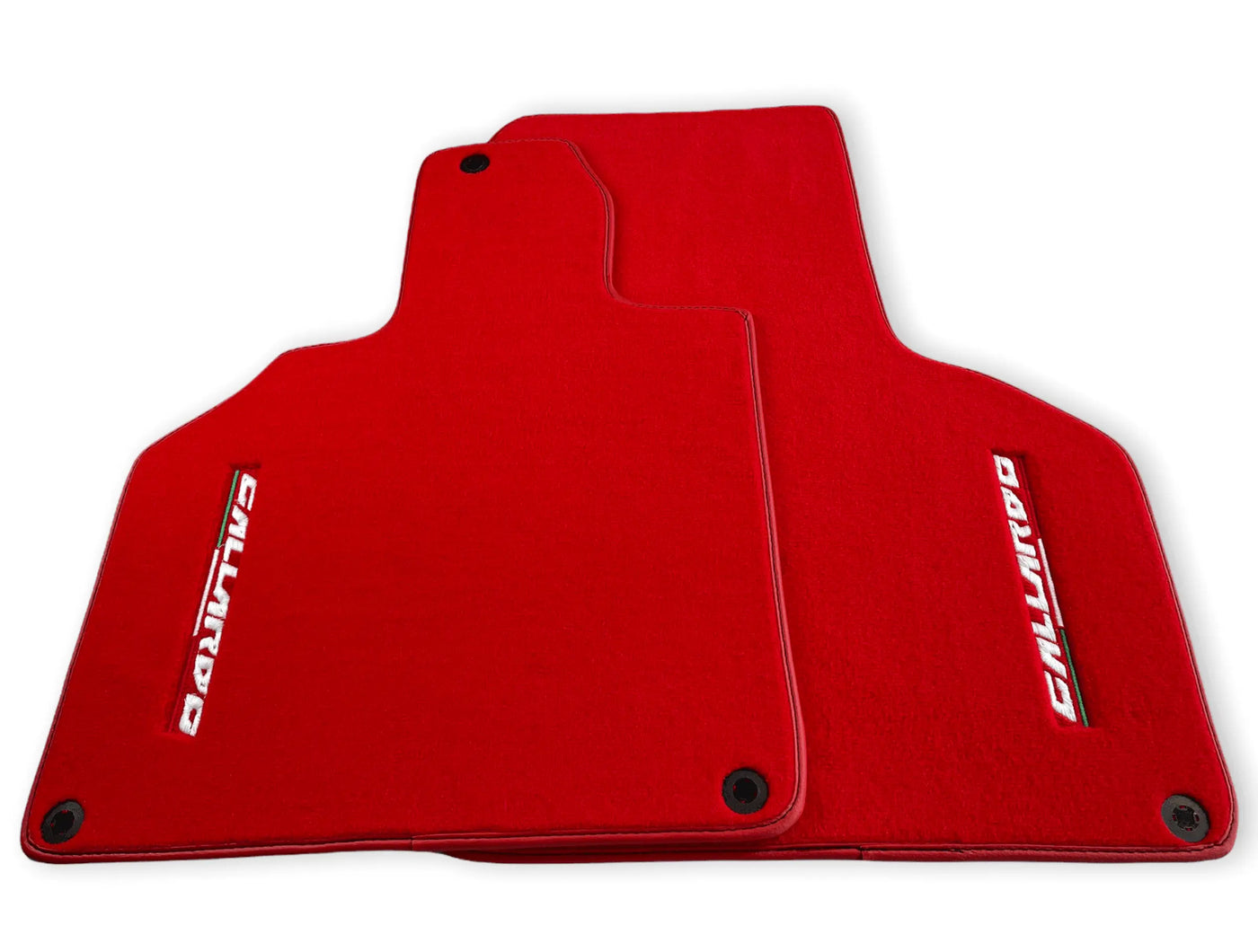 Floor Mats for Lamborghini Gallardo Red Color - AutoWin