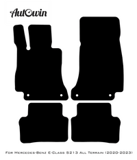 Beige Floor Mats For Mercedes Benz E-Class S213 All Terrain (2020-2023) | Limited Edition - AutoWin