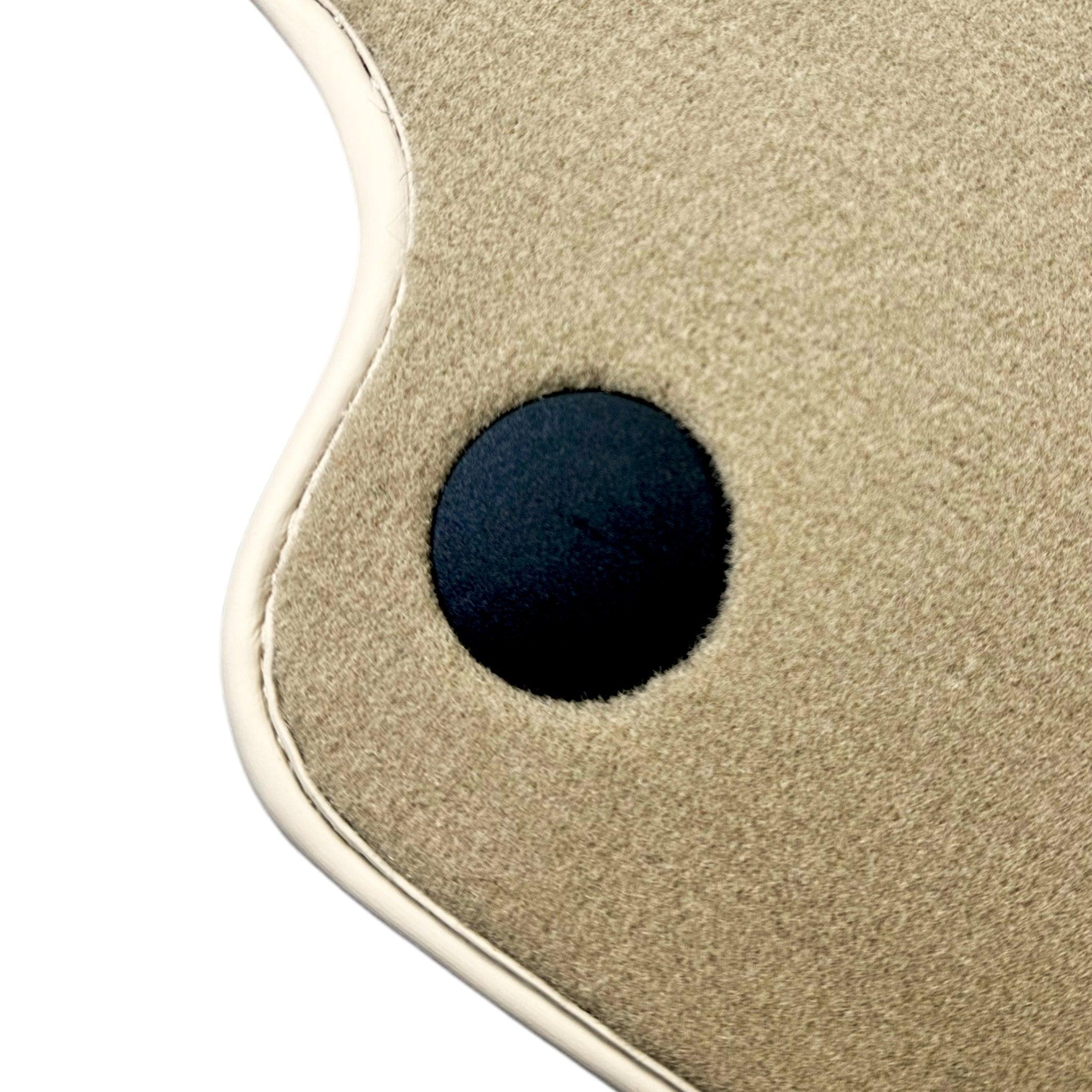 Beige Floor Mats For Mercedes Benz EQA-Class H243 (2021-2023) | Limited Edition - AutoWin