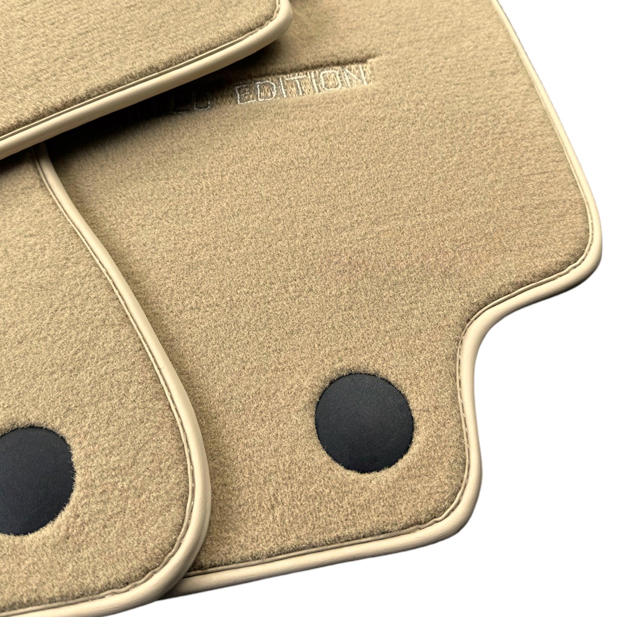 Beige Floor Mats For Mercedes Benz EQA-Class H243 (2021-2023) | Limited Edition - AutoWin