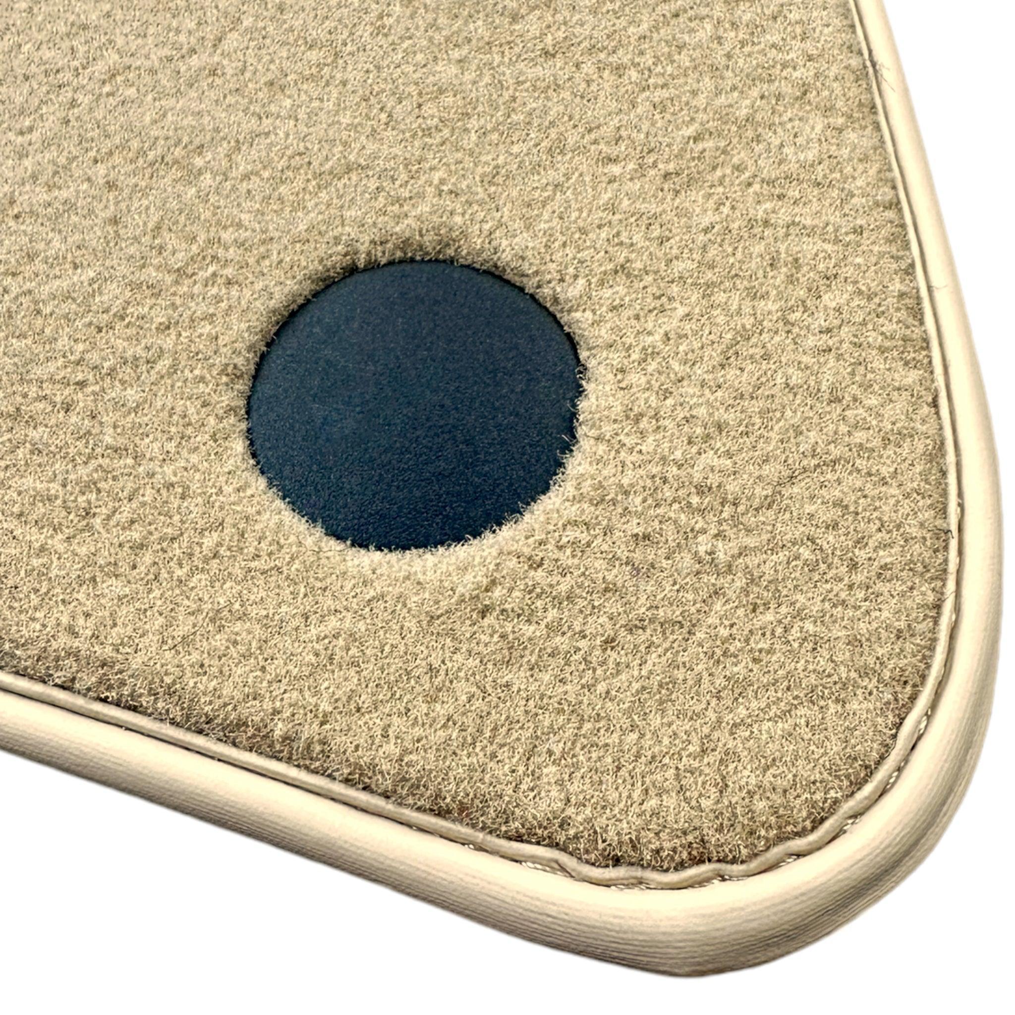 Beige Floor Mats For Mercedes Benz EQA-Class H243 (2021-2023) | Limited Edition - AutoWin