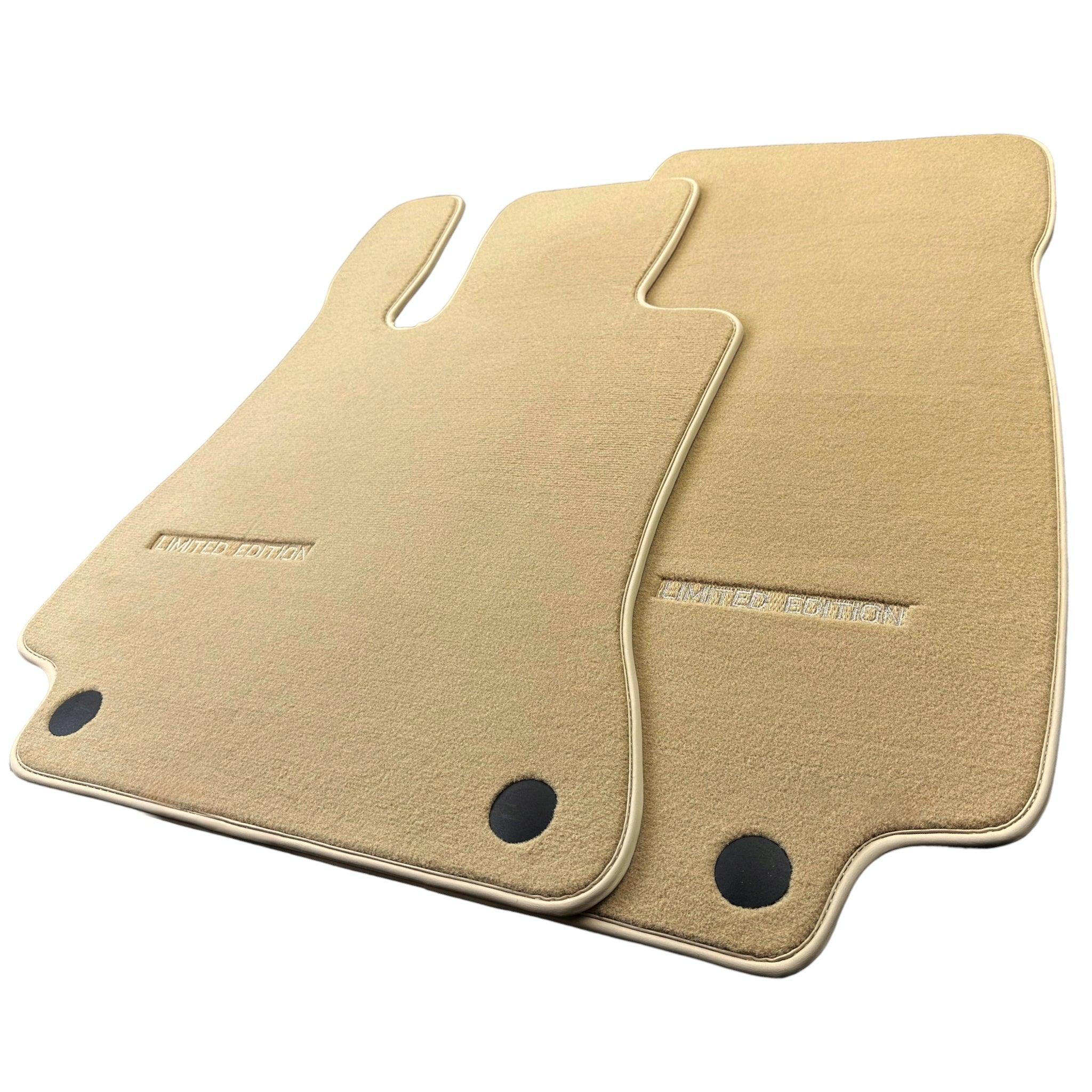 Beige Floor Mats For Mercedes Benz EQA-Class H243 (2021-2023) | Limited Edition - AutoWin