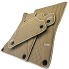 Beige Leather Floor Mats For Mercedes Benz E-Class S212 Estate (2009-2013) | ER56 Design - AutoWin