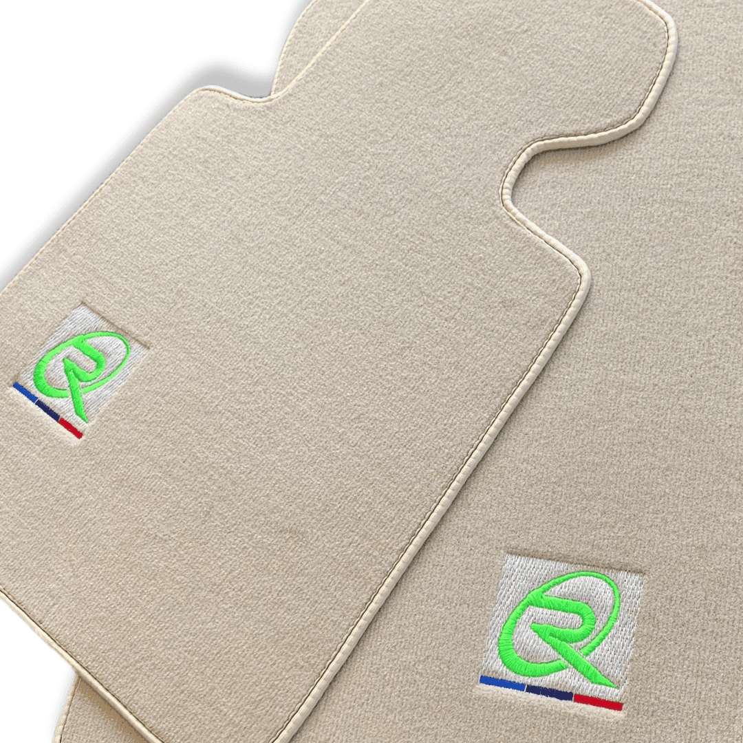 Beige Mats For BMW 6 Series E64 Convertible Tailored Set Perfect Fit - AutoWin