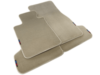 Beige Mats For BMW X5M F95 SUV With M Package - AutoWin