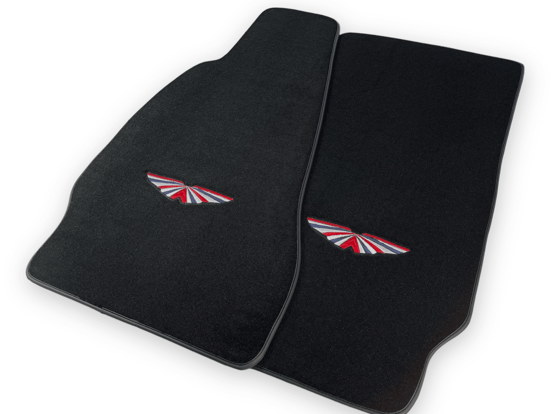Black Floor Mats For Aston Martin Vanquish (2012–2018) Er56 Design - AutoWin