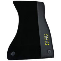 Black Floor Mats for Audi A3 - 5-door Sedan (2021 - 2024) | Fighter Jet Edition - AutoWin