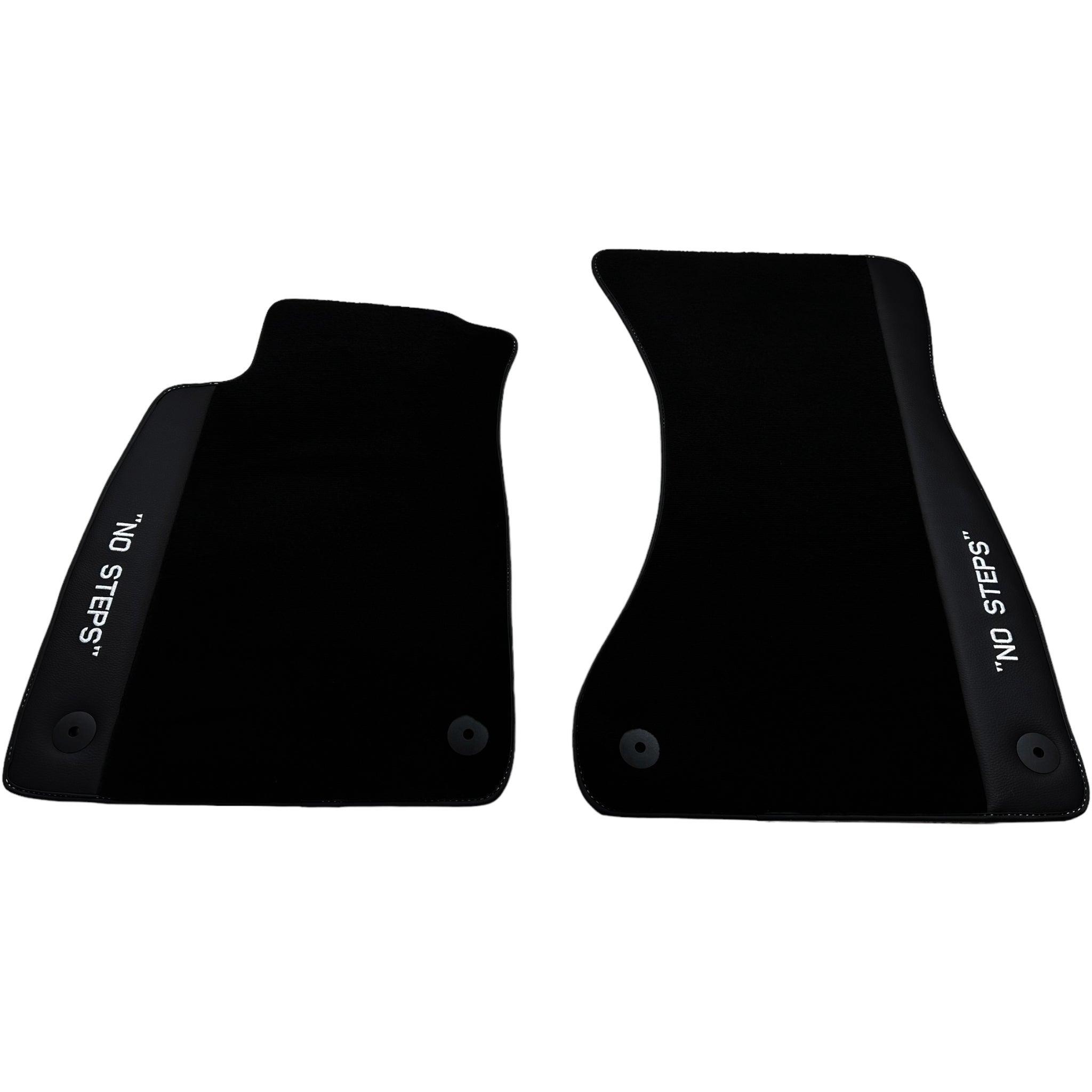Black Floor Mats for Audi A3 - 5-door Sportback (MHEV) Mild Hybrid Electric Vehicle (2021 - 2024) | No Steps - AutoWin