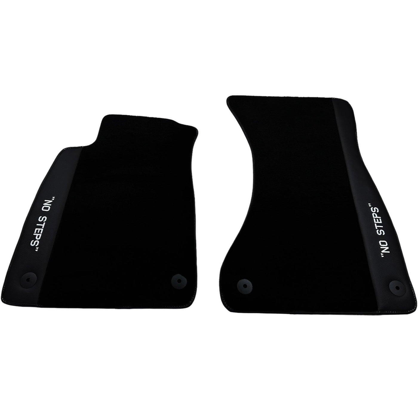 Black Floor Mats for Audi A3 - Convertible (2014-2020) | No Steps - AutoWin