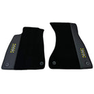 Black Floor Mats for Audi A4 - B5 Sedan (1995 - 1999) | Fighter Jet Edition - AutoWin