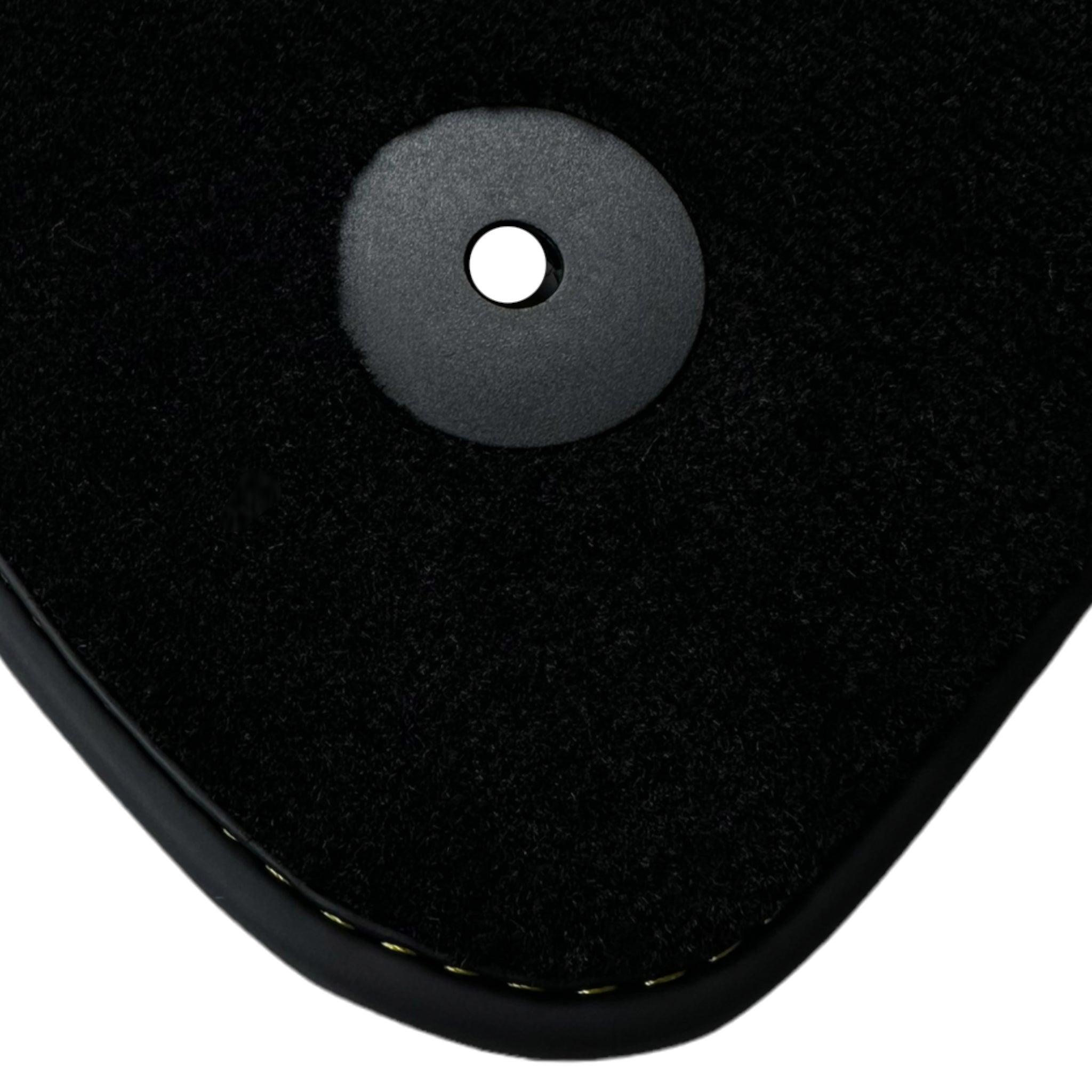 Black Floor Mats for Audi A4 - B5 Sedan (1995 - 1999) | Fighter Jet Edition - AutoWin