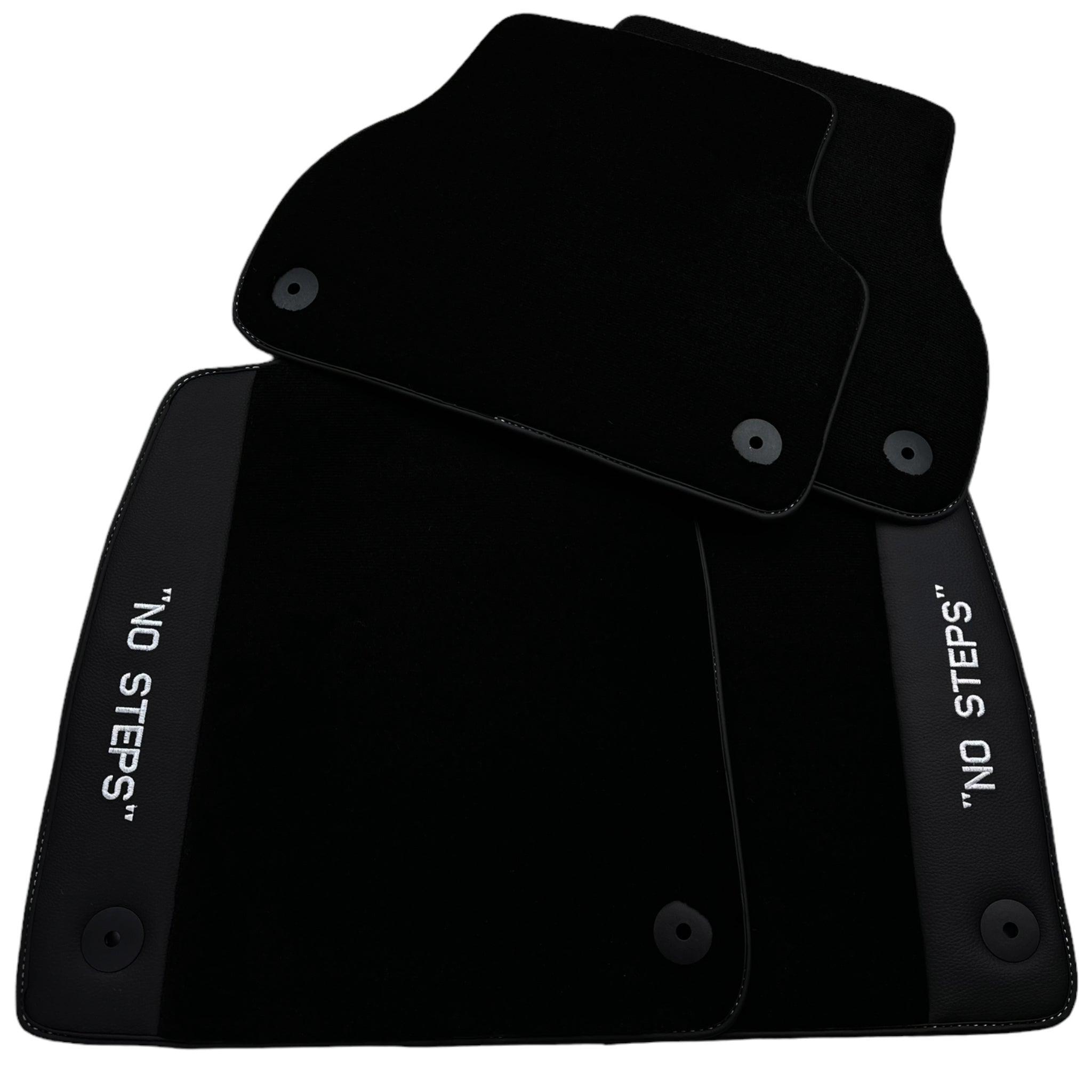 Black Floor Mats for Audi A4 - B7 Avant (2005-2008) | No Steps - AutoWin