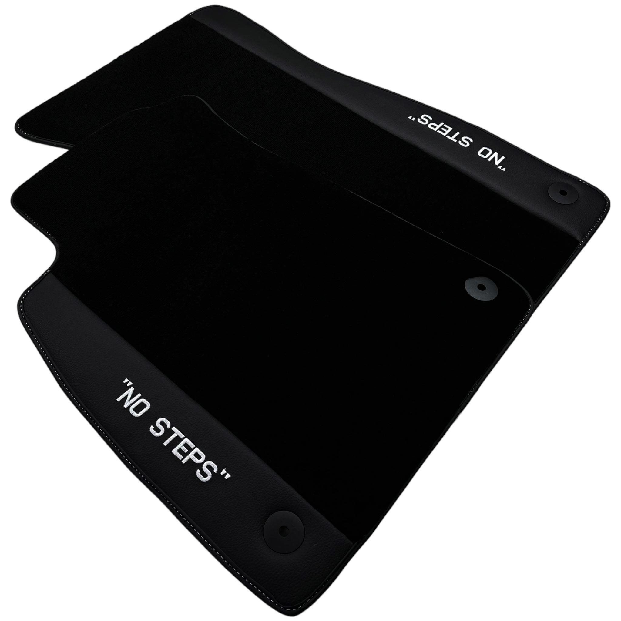 Black Floor Mats for Audi A4 - B7 Avant (2005-2008) | No Steps - AutoWin
