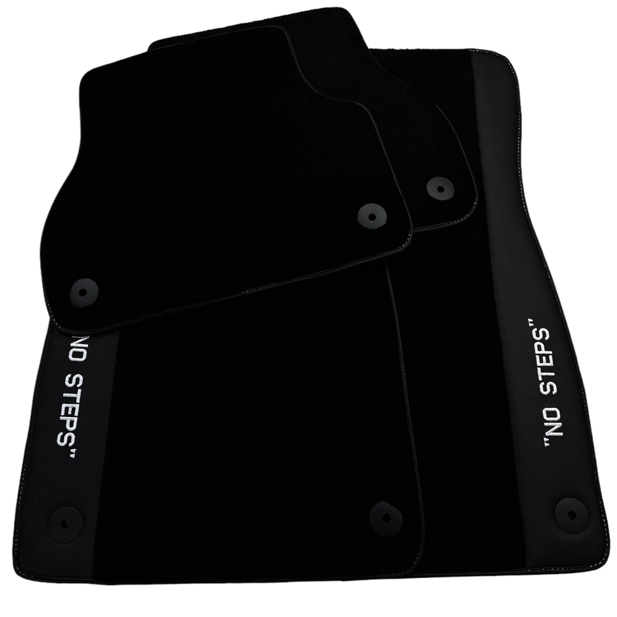 Black Floor Mats for Audi A4 - B7 Avant (2005-2008) | No Steps - AutoWin
